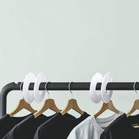 20pcs Clothing Rack Dividers Round Closet Organizer Hanging Closet Organizer