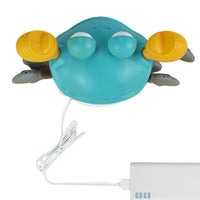 Electric Music Crawling Crab Baby Toy With LED Light Up For Kids Intellectual Toys-Green