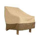 FancyGrab Patio Chair Cover Lounge Deep Seat Cover Outdoor Lawn Patio Single Seat Furniture Cover Beige