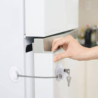 2Pcs Refrigerator Lock Fridge Cabinet Child Safety Window Door Drawer Latches