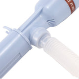 Pump Pipe Electric Siphon Oil Water Petrol Liquid Transfer Battery Operated Red
