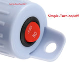 Pump Pipe Electric Siphon Oil Water Petrol Liquid Transfer Battery Operated Red