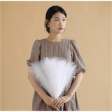 Pampas Grass Decors Tall Faux Pampas Grasses Bundle-White