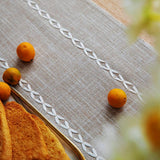 Farmhouse Table Runner Rustic Linen Boho Table Runner for Dining Table Coffee