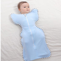 FancyGrab Baby Surrender Sleeping Bag Newborn Swaddle UP Transition Bag Blue