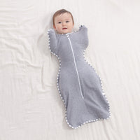 FancyGrab Baby Surrender Sleeping Bag Newborn Swaddle UP Transition Bag Grey