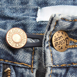 6Pcs Set Retractble Trousers Jeans Button Extender Style 2