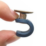 6Pcs Set Retractble Trousers Jeans Button Extender Style 1
