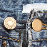 6Pcs Set Retractble Trousers Jeans Button Extender Style 1