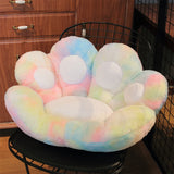 Cute Cat Paw Seat Pad Lazy Sofa Chair Seat Cushion 75 x 70cm Multicolor