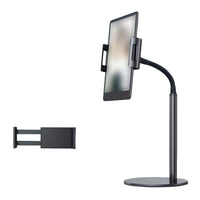 360 Degree Rotating Phone Holder Adjustable Tablet Stand Black