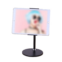 360 Degree Rotating Phone Holder Adjustable Tablet Stand Black