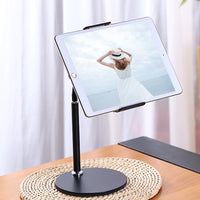 360 Degree Rotating Phone Holder Adjustable Tablet Stand Black