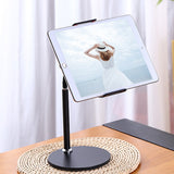 360 Degree Rotating Phone Holder Adjustable Tablet Stand Black