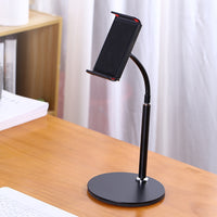 360 Degree Rotating Phone Holder Adjustable Tablet Stand Black