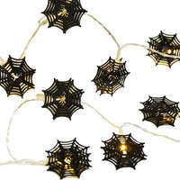 2M 10LEDs Halloween Spider Web Shape Decorative String Lights