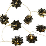 2M 10LEDs Halloween Spider Web Shape Decorative String Lights
