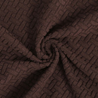 Wing Chair Slipcover Stretch Fit Armchair Protector Cover Coffee