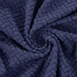 Wing Chair Slipcover Stretch Fit Armchair Protector Cover Navy