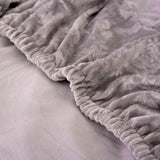 Vintage Embossed Flower Sofa Cover Stretch Chair Couch Slipcovers Grey