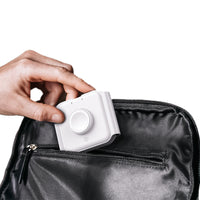 3 in 1 Foldable Magnetic Qi Wireless Charger with Night Light Fast Charging Dock Station for iPhone Apple Watch Airpods White