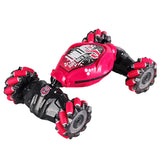 Remote Hand Control Watch Gesture Sensor Twist Car Toy USB charging Car Toy -Red