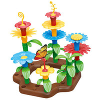 38Pcs Kids Flower Garden Building Toys Gardening Pretend Gift Random Style