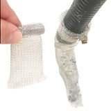 12 PCS Lint Traps Washing Machine Snare Laundry Mesh Washer Hose Filter With Ties