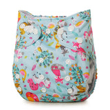 2Pcs Baby Reusable Washable Modern Cloth Nappies -Style 2