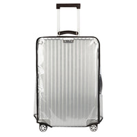 Full Transparent Luggage Protector Cover Waterproof PVC Trolley Suitcase Cover -Style 1-S