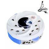 USB Fly Trap Electric Trapping Food Bug Cage Insect Killer Safe Catcher Reusable