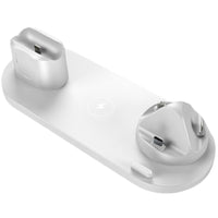 6 in 1 Wireless Charger Dock Charging Station For iPhone Samsung Apple Watch -White