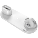 6 in 1 Wireless Charger Dock Charging Station For iPhone Samsung Apple Watch -White