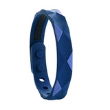 Negative Ions Wristband Anti-Static Silicone Sport Bracelets-Blue