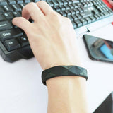 Negative Ions Wristband Anti-Static Silicone Sport Bracelets-Black
