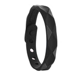 Negative Ions Wristband Anti-Static Silicone Sport Bracelets-Black