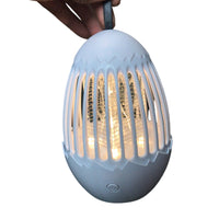 Mosquito Catcher Lamp Mosquito Killer Electric LED Light Mosquito Zapper Trap USB Rechargeable-White