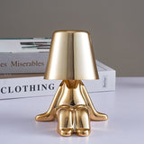 Little Man Table Lamp Thinker LED Night Light Coffee Bar Bedroom Room Decor Gift-Style D