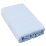 Summer Cooling Blanket with Single Sided Cold Effect Suitable for Hot Sleeper and Night Sweat 140 x 190cm-Blue