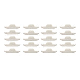 20pcs Disposable Collar Protector Sweat Shirt Neck Liner Pads