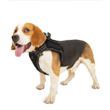For Apple AirTag Pet Dog Collar Reflective Pet Harness Leash Collar AirTag Anti-lost-Black-L