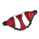 For Apple AirTag Pet Dog Collar Reflective Pet Harness Leash Collar AirTag Anti-lost-Red-S