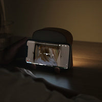 Rechargeable Night Light Toast Bread LED Night Lamp Portable Bedroom Bedside Bed Lamp-Style 2