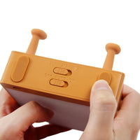 Rechargeable Night Light Toast Bread LED Night Lamp Portable Bedroom Bedside Bed Lamp-Style 2