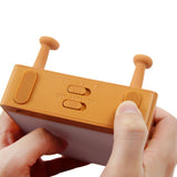 Rechargeable Night Light Toast Bread LED Night Lamp Portable Bedroom Bedside Bed Lamp-Style 2