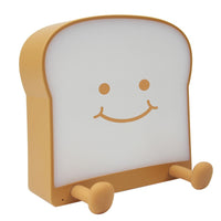 Rechargeable Night Light Toast Bread LED Night Lamp Portable Bedroom Bedside Bed Lamp-Style 3