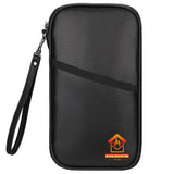 RFID Blocking Fireproof Document Bag Waterproof Passport Bag Valuables Organizer Bag File Organizer Bags