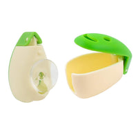 8 PCS Smile Face Toothbrush Cover Holder with Suction Cup