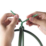2 Rolls 10M Garden Tie Reuseable Twist Wire Plant Trees Bundle Fence Cable Supporting Wire