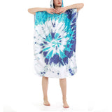 Quick Dry Towel Bath Robe Poncho for Surfing Beach Swim Outdoor Sports-Style 4